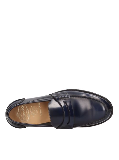 TUNBRIDGE model leather moccasins CHURCH'S | TUNBRIDGE BOOKBINDERLIGHT NAVY